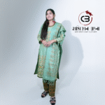 Pastel Blossom Stitched Salwar Kameez