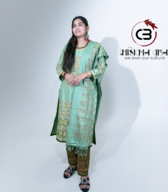 Pastel Blossom Stitched Salwar Kameez