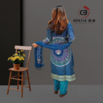 Green color salwar kameez