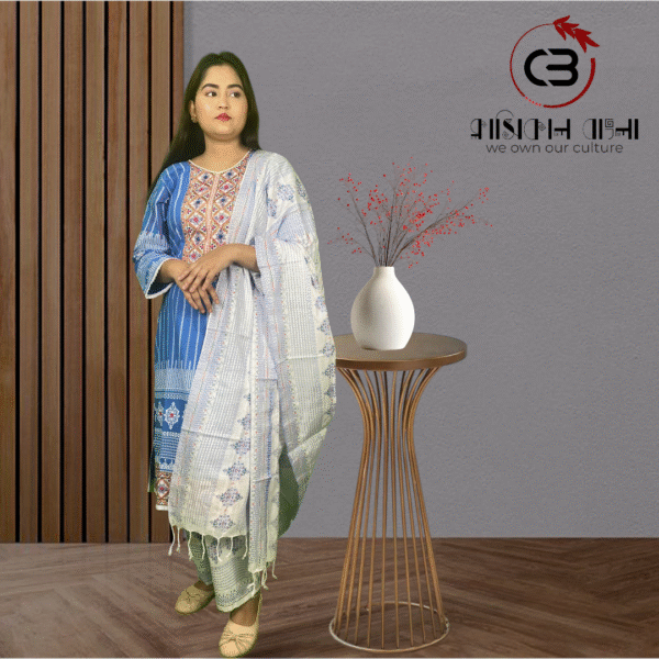 indigo salwar kameez