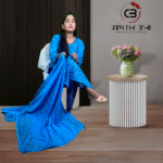 Blue salwar kameez