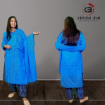 Blue salwar kameez