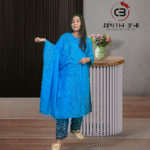 Blue salwar kameez