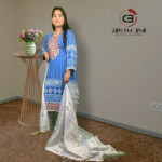 indigo salwar kameez