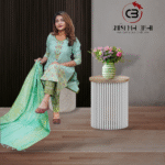blue salwar kameez