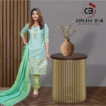 blue salwar kameez