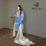 indigo salwar kameez