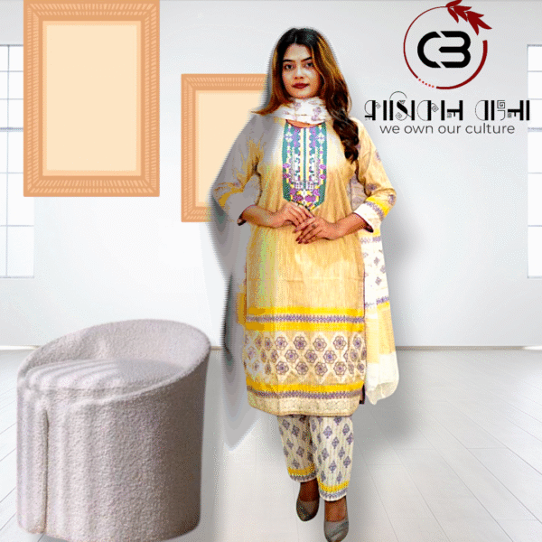 yellow color salwar kameez