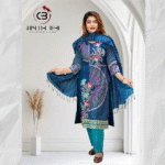 Green color salwar kameez