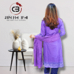 Purple color salwar kameez