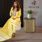 yellow color salwar kameez